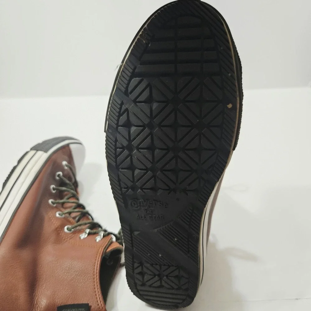 Converse Chuck Taylor All Star Counter Climate Waterproof Leather Brown Size 10